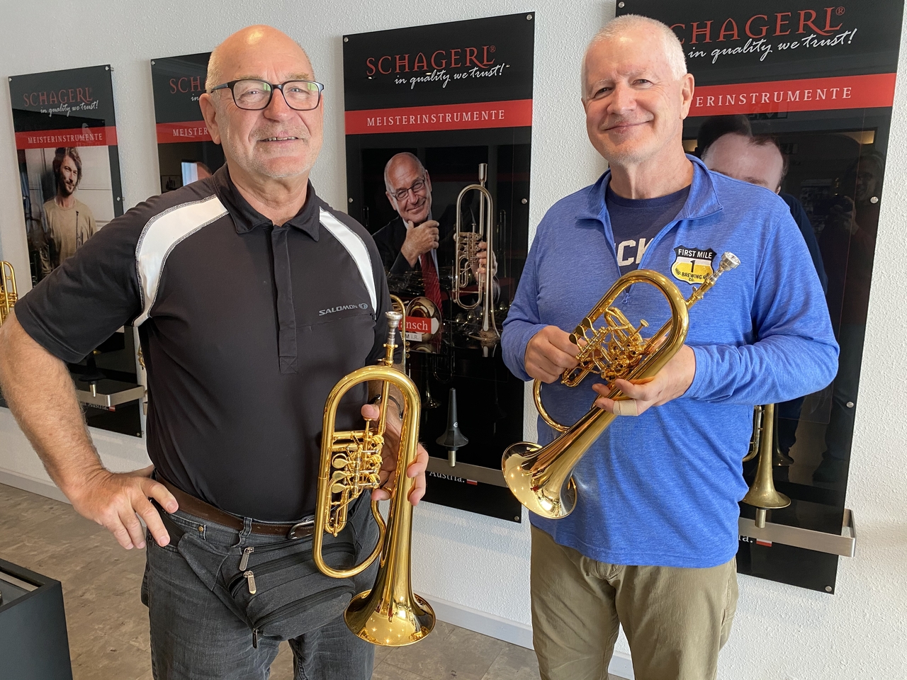 Schagerl Flügelhorn Model "Hans Gansch"